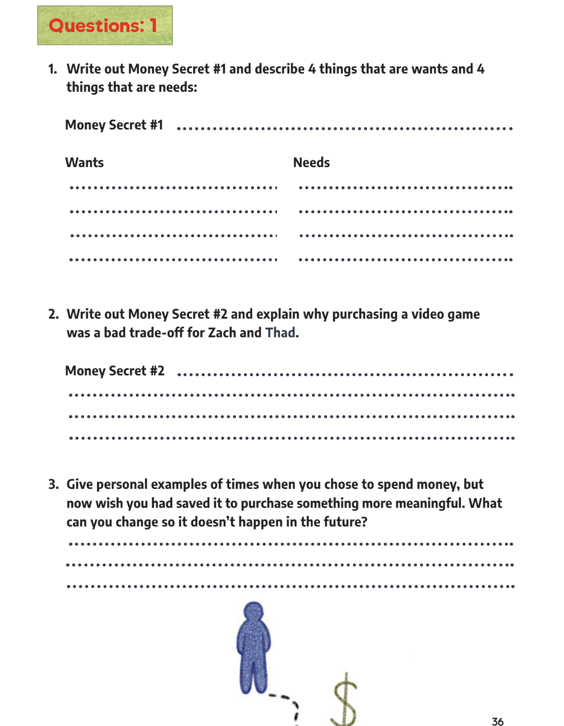 Zach Discovers the 4 MONEY SECRETS - (Ages 8-12)