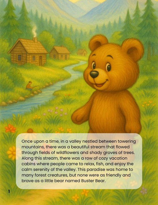 Buster Bear - And The Cabin Thief (Ages 3-7)