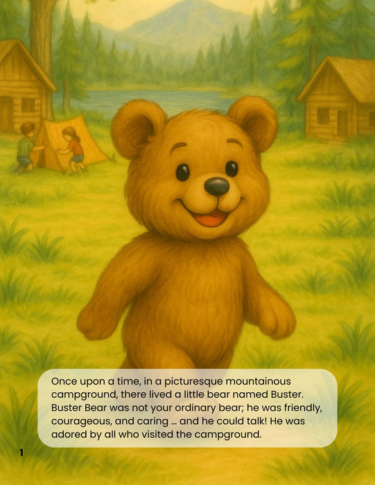 Buster Bear -  And His Heroic Adventure (Ages 3-7)