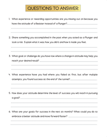 Book 3 - Attitude - It Will Determine Your Performance (Ages 4-12)