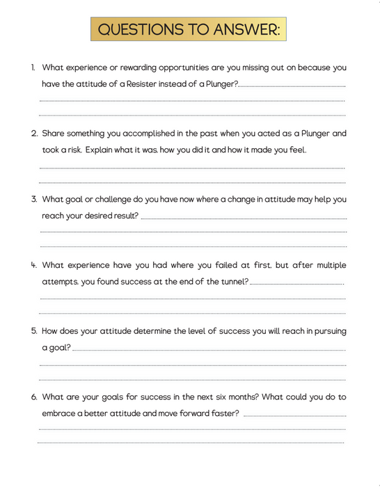 Book 3 - Attitude - It Will Determine Your Performance (Ages 4-12)