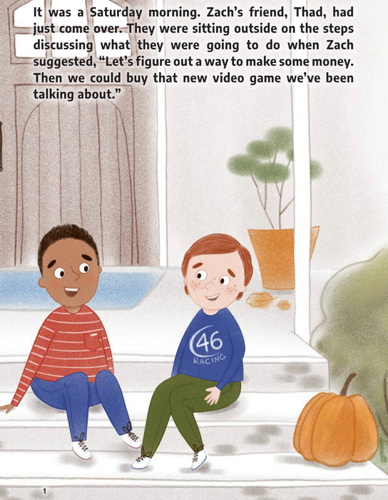 Zach Discovers the 4 MONEY SECRETS (A Financial literacy Book) - (Ages 8-12) image 0