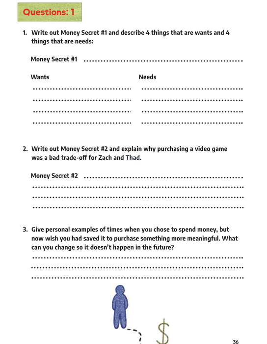Zach Discovers the 4 MONEY SECRETS (A Financial literacy Book) - (Ages 8-12) image 0