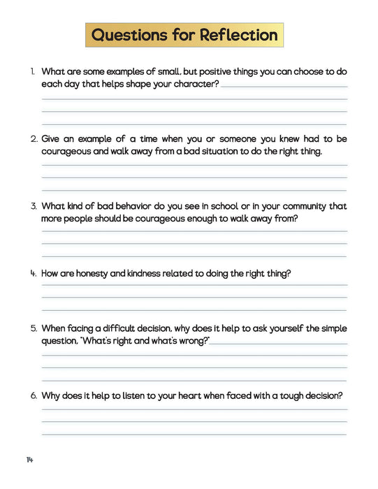 Book 13 - Do The Right Thing - The Lesson from the Ancient Oak (Ages 4-12)