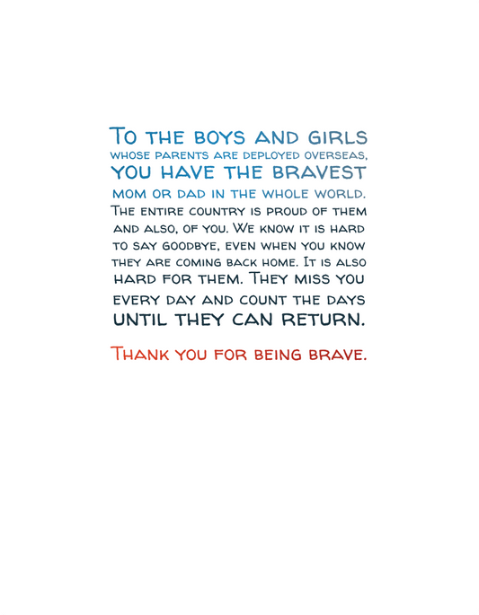 The Faraway Soldier (Ages 4 to 12)